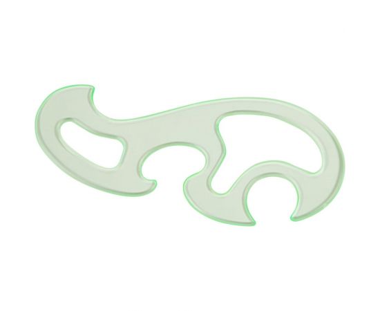 Лекала РАНТИС 4 шт, прозрачные РНЛ01 – изображение 4