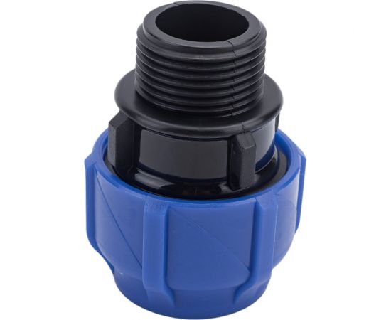 Компрессионная соединительная муфта VALFEX ПНД, с наружной резьбой, 32x1"" 121001132100 – изображение 4