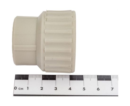 Муфта комбинированная с внутренней резьбой VALFEX PP-R серая, 25 мм х3/4"" ВР 10129025Г 127-0356 – изображение 4