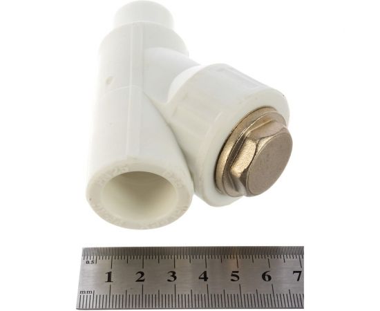 Сетчатый фильтр VALFEX PP-R белый, 25х45°, вн/нр пайка 10142025 036-0620 – изображение 4