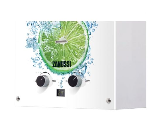 Газовая колонка Zanussi GWH 10 Fonte Glass Lime – изображение 6