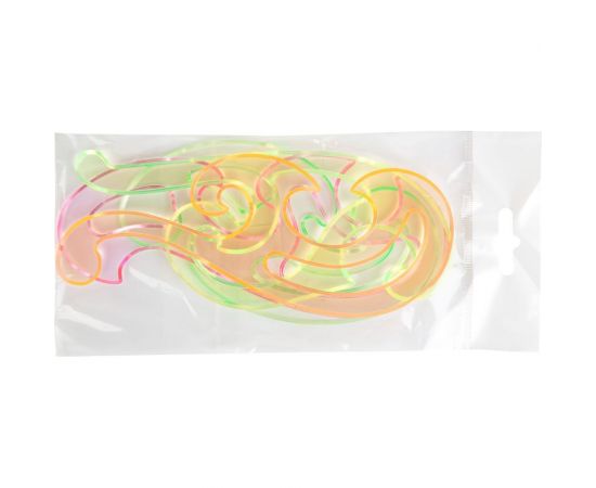 Лекала РАНТИС 4 шт, прозрачные РНЛ01 – изображение 6