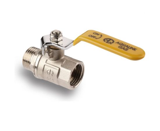 Шаровой кран для газа AQUALINK 1/2 вн-нар ручка 7104 – изображение 7