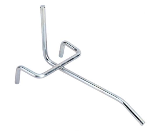 Одинарный крючок на перфорацию ООО ТД Ижпромсервис длина 100 мм, диаметр 5 мм, шаг 50 мм, 10 шт. НФ-00002434 – изображение 8