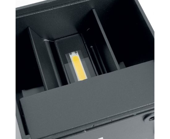 Уличный светодиодный светильник FERON DH012, 2x3W, 450Lm, 3000K, черный, 48098 – изображение 9