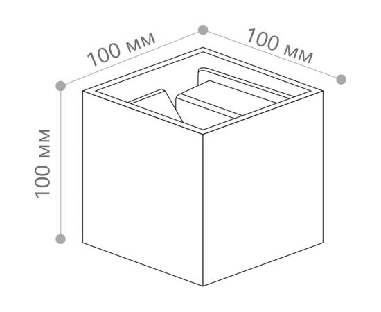 Уличный светодиодный светильник FERON DH012, 2x3W, 450Lm, 3000K, черный, 48098 – изображение 10