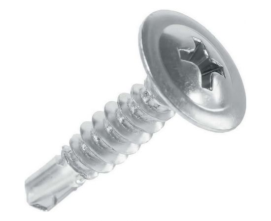 Саморез с пресс-шайбой BEFAST 4.2х16 наконечник сверло, цинк, 10 кг C1101610S 