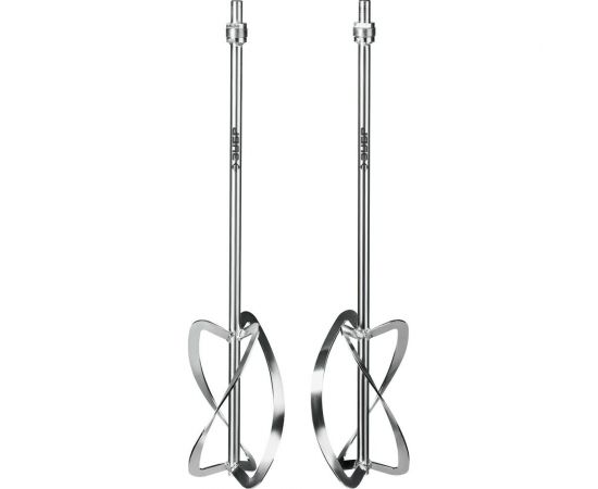 Комплект насадок-миксеров ""сверху-вниз"" ЗУБР 2 шт, для легких растворов МНЛ-2-220 