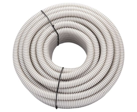 Легкая гофротруба УРАЛ ПАК ПВХ, с протяжкой Россия - 20 мм 25 м ГФ-0101720-025 