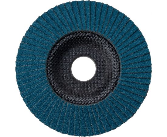 Круг лепестковый торцевой, угловой, цирконат 65% 125х22.2 мм, P-36 ABRAFORM AF-FLAP-CN-125-P36-ZR65 