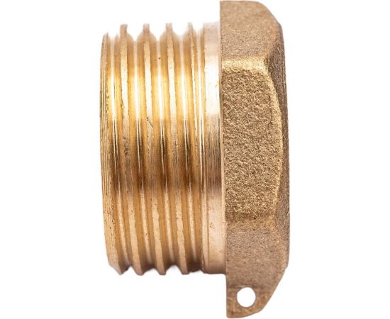 Заглушка LEXLINE 1/2 нар., латунь, с контрольным отверстием 15 Украина 514574 