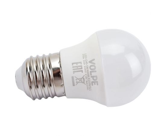 Светодиодная лампа Volpe LED-G45-5W/4000K/E27/FR/SLS UL-00008804 