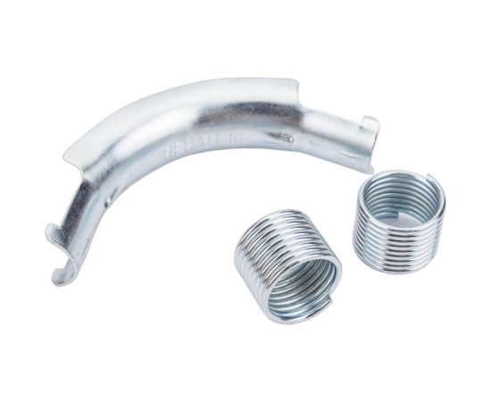 Направляющая Rehau 90 градусов, для PEX труб d16, оцинкованная сталь, с фиксирующими кольцами 138881 