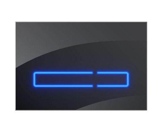 Клавиша для инсталляции AM.PM Touch Pro сенсорная, стекло, черный I0450A38 