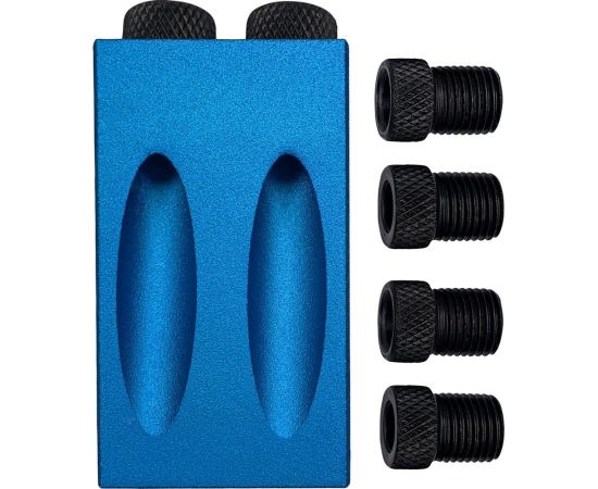 Кондуктор для сверления отверстий под косой шуруп vertextools 0987-6 