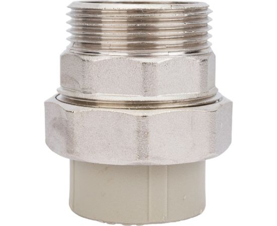 Комбинированная муфта VALFEX PP-R серая, разъем 32х1 1/4 дюйма НР 10156132Г 127-0349 