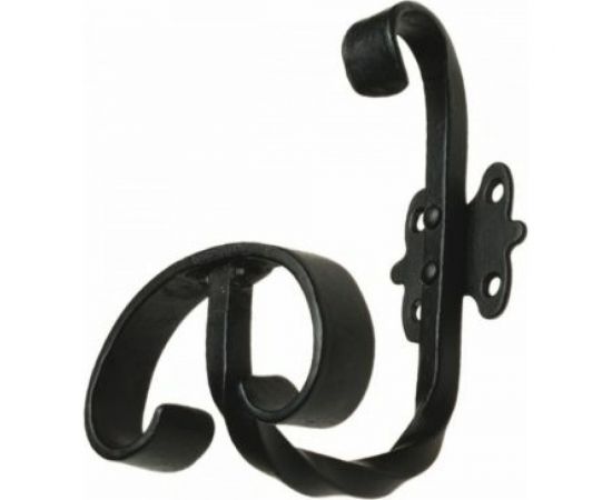Кованый крючок Amig черный 101-130х80х90 