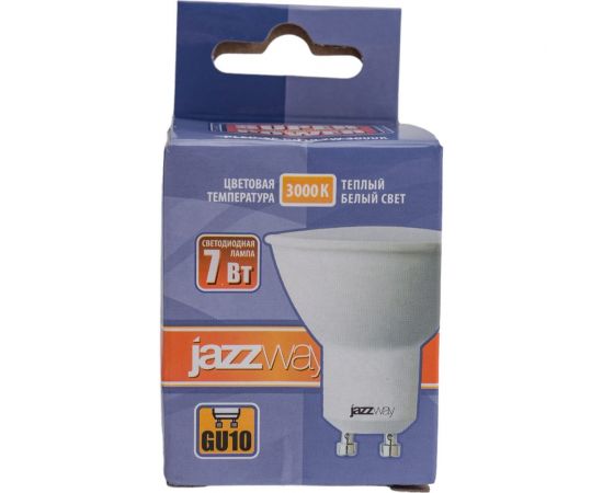 Лампа Jazzway PLED-SP GU10 7w 3000K 230/50 1033550 – изображение 2