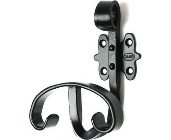 Кованый крючок Amig черный 101-130х80х90 – изображение 2