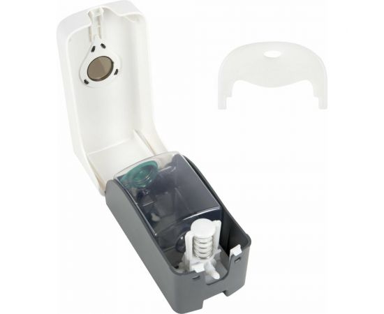 Диспенсер для жидкого мыла LAIMA ULTRA PROFESSIONAL, наливной, 0.5 л, белый, ABS-пластик 606829 – изображение 2