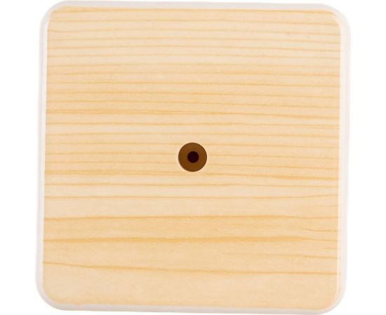 Распаечная коробка IEK КМ для о/п 75x75x28мм сосна UKO10-075-075-028-K34-E – изображение 2