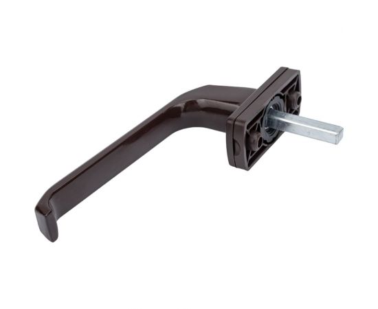 Оконная металлическая ручка Дверной Страж hr (коричневая) ДС42150 – изображение 3