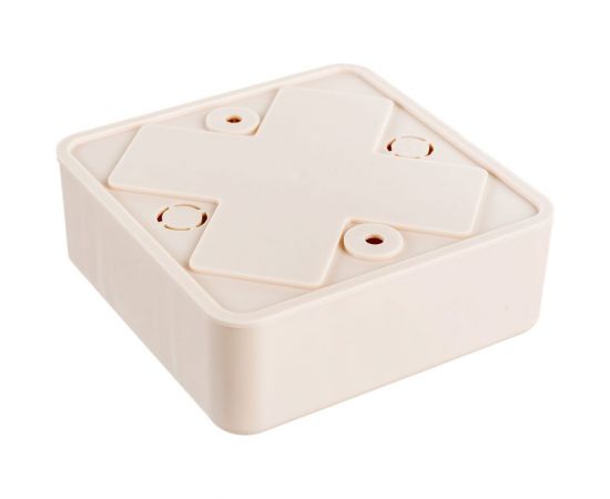 Распаечная коробка IEK КМ для о/п 75x75x28мм сосна UKO10-075-075-028-K34-E – изображение 3