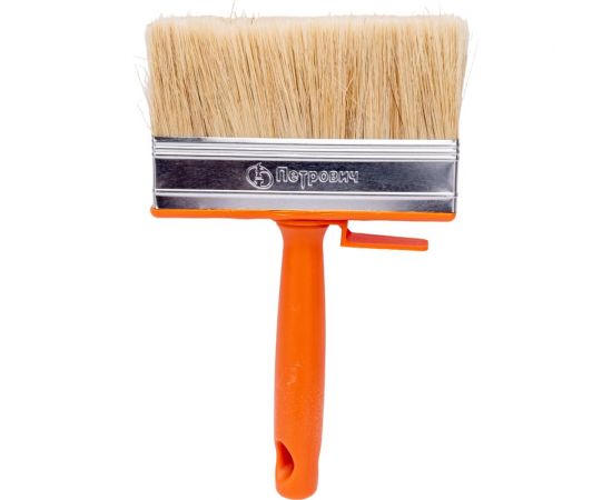 Кисть-макловица Петрович П065-312 30х120 мм, светлая натуральная щетина, пластиковая ручка 4100000272 – изображение 3