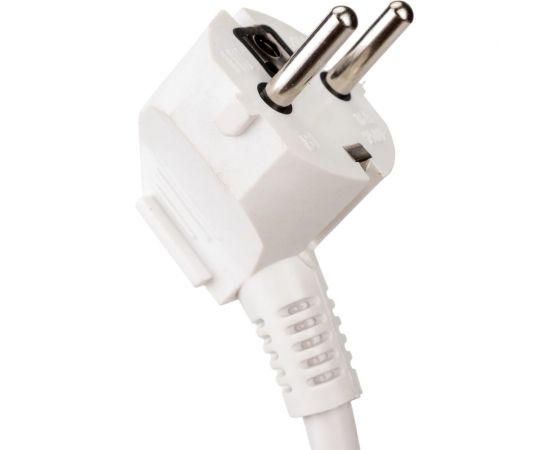 Сетевой шнур СПб УПП-5 с вилкой пвс 3x1,5-81 белый 2,2 м 99928143 – изображение 3