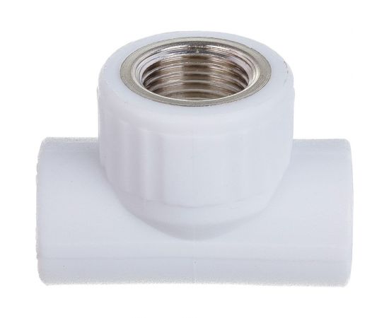 Комбинированный тройник VALFEX PP-R белый, 20х1/2 дюйма ВР 10127020 127-0515 – изображение 3