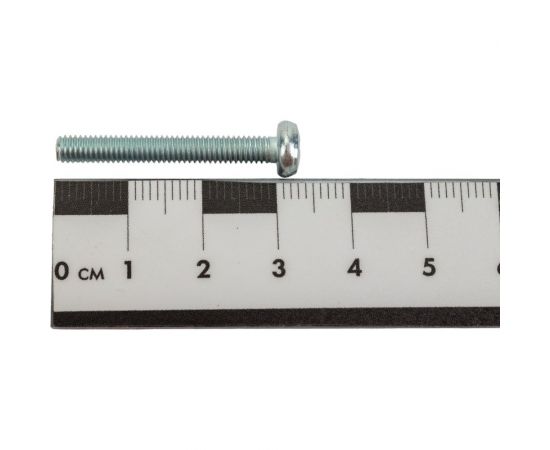 Винт Невский Крепеж DIN 7985, с полукруглой головкой, оцинк., М4x30 10 шт. 802777 – изображение 4