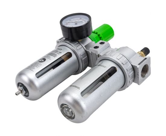 Блок подготовки воздуха с регулятором давления и маслораспылителем 1/2" ECO AU-02-12 – изображение 4