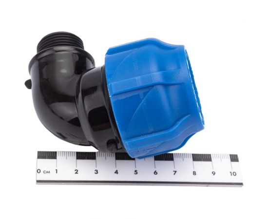 Компрессионный отвод VALFEX ПНД, с наружной резьбой, 32x3/4"" 1210012432034 – изображение 4