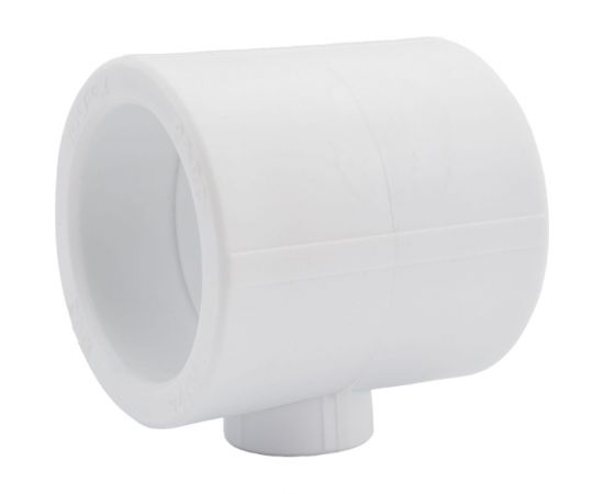 Тройник переходной VALFEX PP-R белый, 63х20х63 мм 10632063 127-0560 – изображение 4