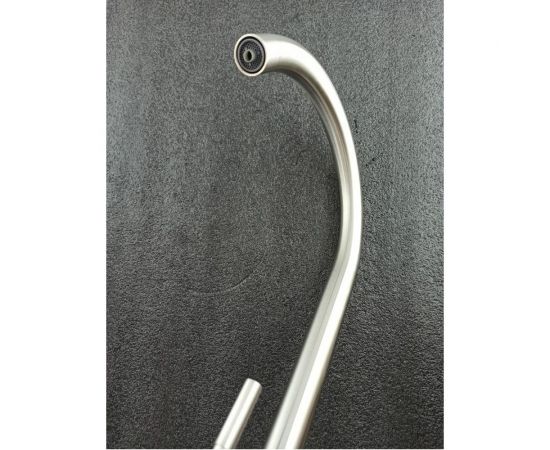 Смеситель для кухни OUTE 370 мм однорычажный, серый металлик со встроенным краном под питьевую воду T60203C – изображение 5