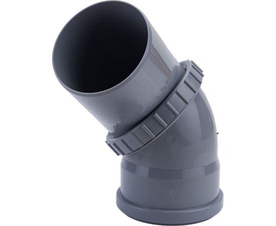 Поворотный универсальный отвод VALFEX 110 мм, внутренняя канализация 23100110 – изображение 5