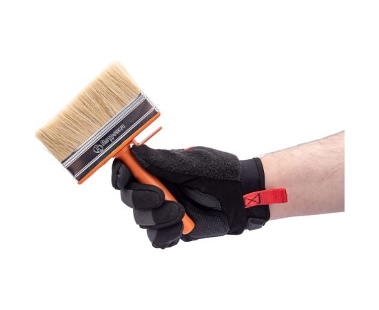 Кисть-макловица Петрович П065-312 30х120 мм, светлая натуральная щетина, пластиковая ручка 4100000272 – изображение 5