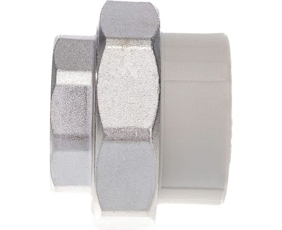 Муфта комбинированная разъемная с внутренней резьбой VALFEX PP-R серая, 40 мм х1 1/4"" 10155032Г 127-0338 – изображение 7