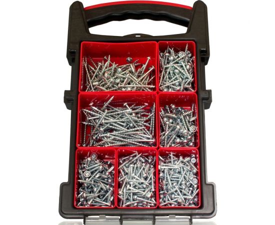 Набор саморезов в систейнере WOODWORK 850 штук PHA-SK 