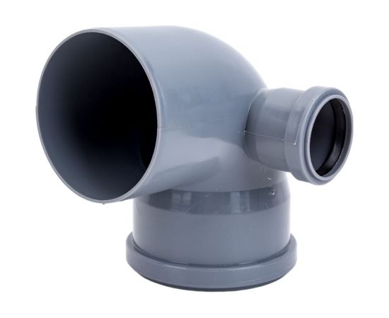 Универсальный отвод VALFEX 110/50x87.5, левый, внутренняя канализация 23121150 