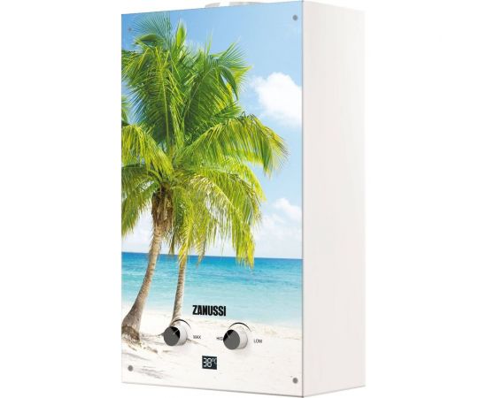 Газовая колонка Zanussi GWH 10 Fonte Glass Paradiso 