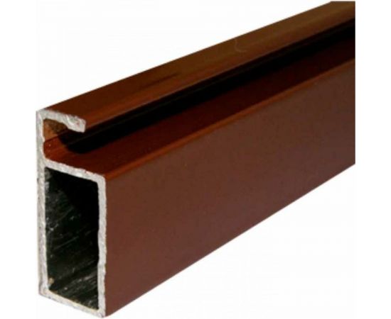 Рамный профиль москитной сетки KOMFORT Москитные системы 25х10, коричневый, 1500 мм РП00728 