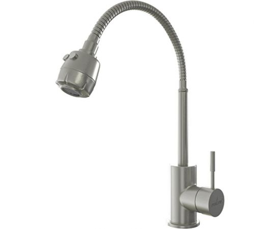 Смеситель для кухни Mixline гибкий металлический излив 35k MLSS-0302 505148 