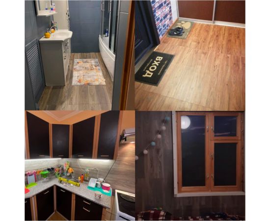 Самоклеящаяся ПВХ плитка LAKO Делюкс Дуб классик (толщина 2 мм; 3,06 м²) LKD-L-W43 – изображение 14