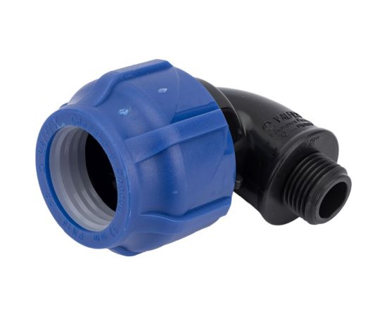 Компрессионный отвод VALFEX ПНД, с наружной резьбой, 32x1/2"" 1210012432012 – изображение 2