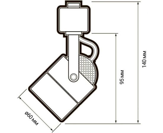 Светильник Jazzway PTR 27 GU5.3 WH, белый, 230V, IP20 5039124 – изображение 2