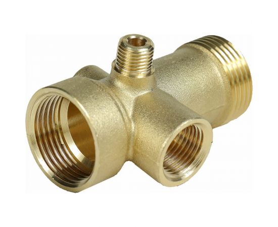 Штуцер 5-ти ходовой 82 мм под шланг 1/2" AquamotoR AR111013 – изображение 2