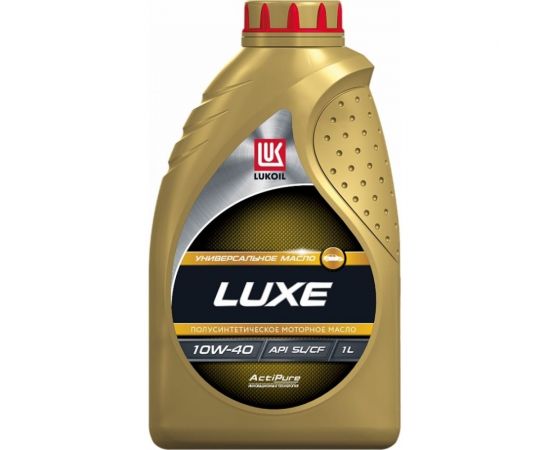 Моторное масло Лукойл ЛЮКС полусинтетическое SAE 10W-40, API SL/CF, 1 л 19187 – изображение 2