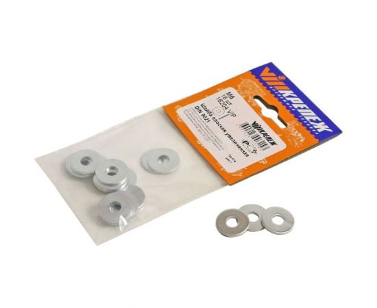 Плоская увеличенная шайба vipкрепеж din 9021, м6, 16 шт. 16204 VIP – изображение 2