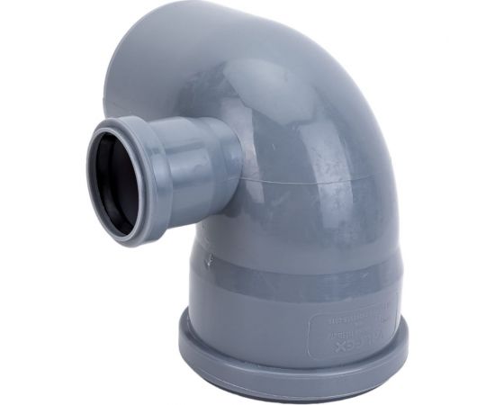 Универсальный отвод VALFEX 110/50x87.5, левый, внутренняя канализация 23121150 – изображение 2